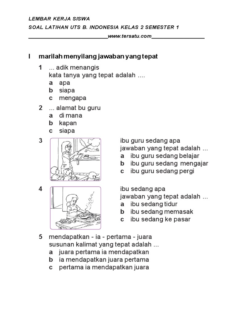 Materi Bahasa Indonesia Kls 2 Semester 2 Dalchaebi