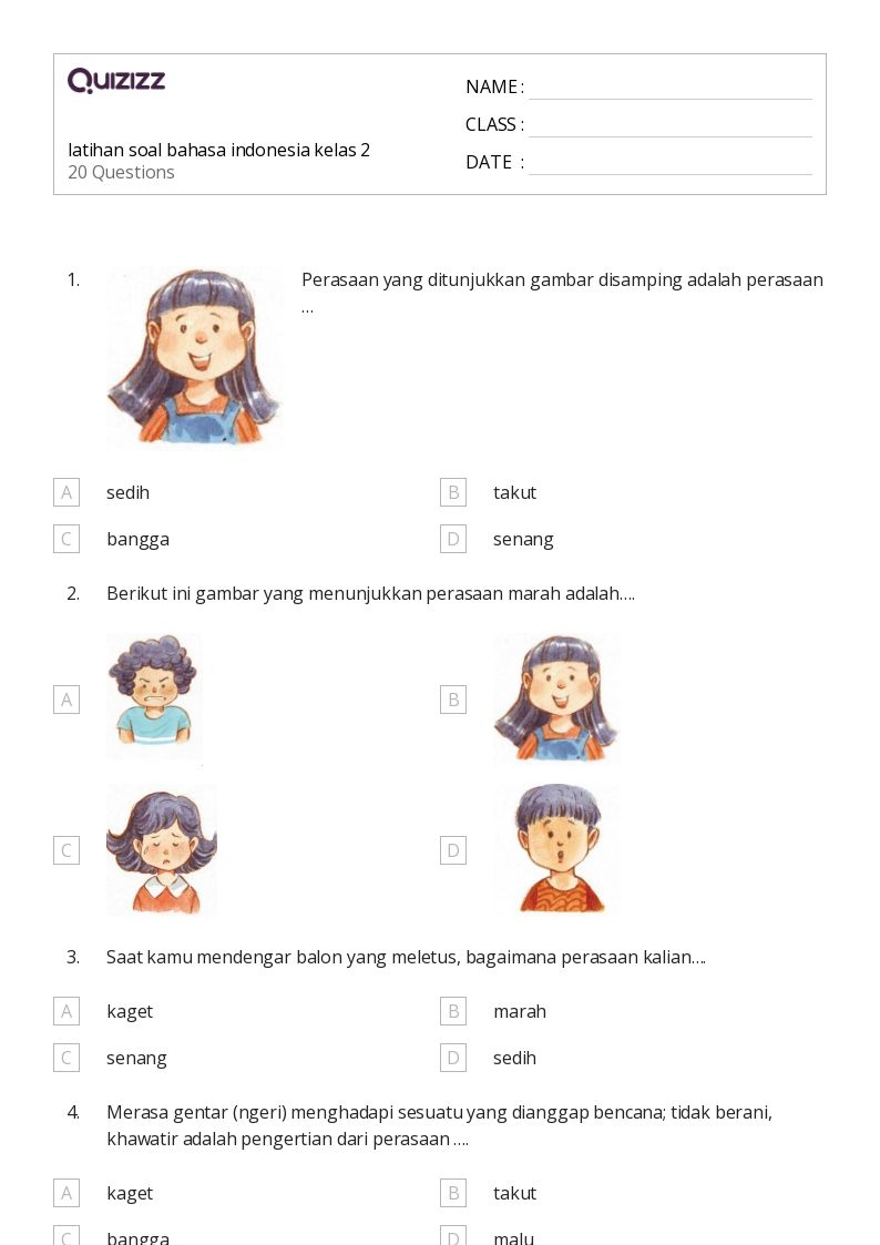10 Rahasia Menguasai Soal Bahasa Indonesia Kelas 2 Agar Nilai Anak Selalu Memuaskan