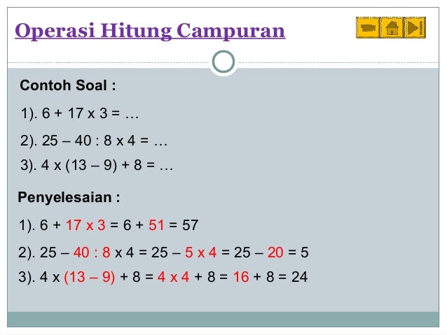Contoh Operasi Hitung Bilangan Bulat Dalchaebi
