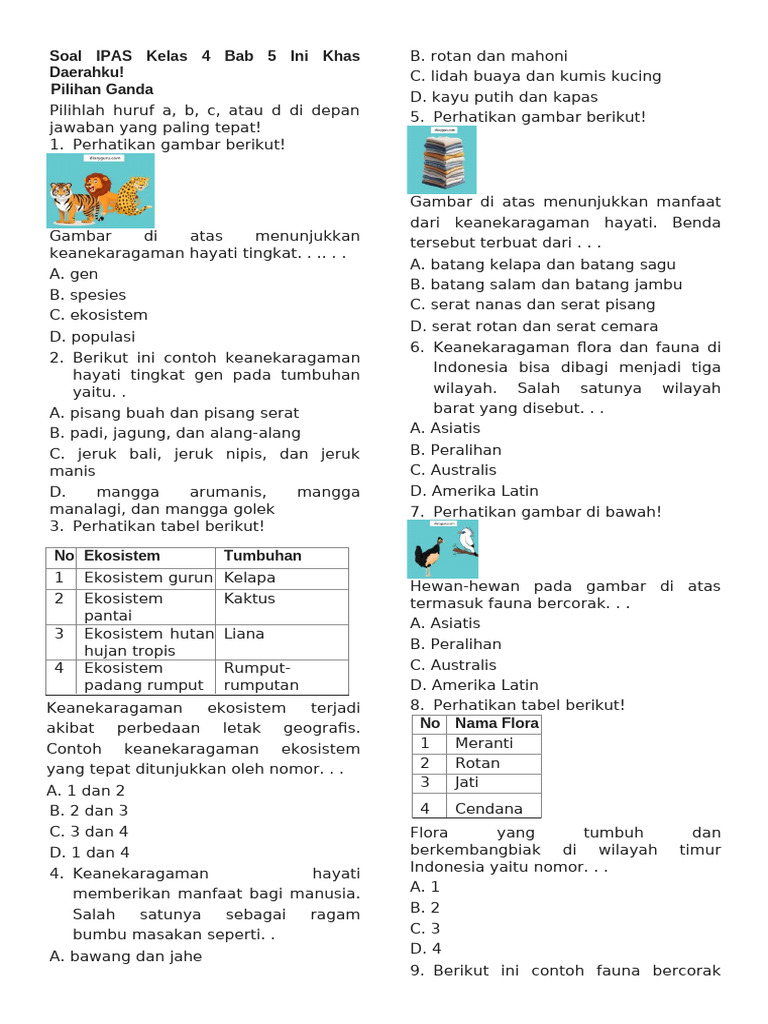 7 Rahasia Nilai Sempurna Latihan Soal IPA Kelas 4 Semester 2 2022 yang Wajib Diketahui
