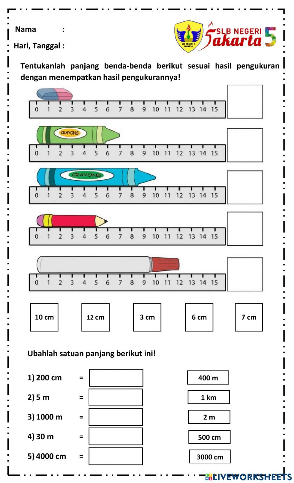 Ternyata Mudah Ini 5 Contoh Soal Cm Ke M Kelas 2 SD Yang Sering Keluar Saat Ujian