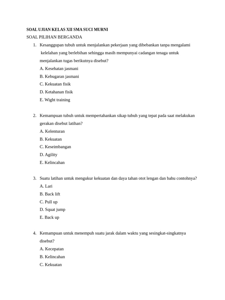 Ternyata 3 Soal Ujian Sekolah Olahraga Kelas 12 dari Jadwal 32 Besar Piala Dunia 2026