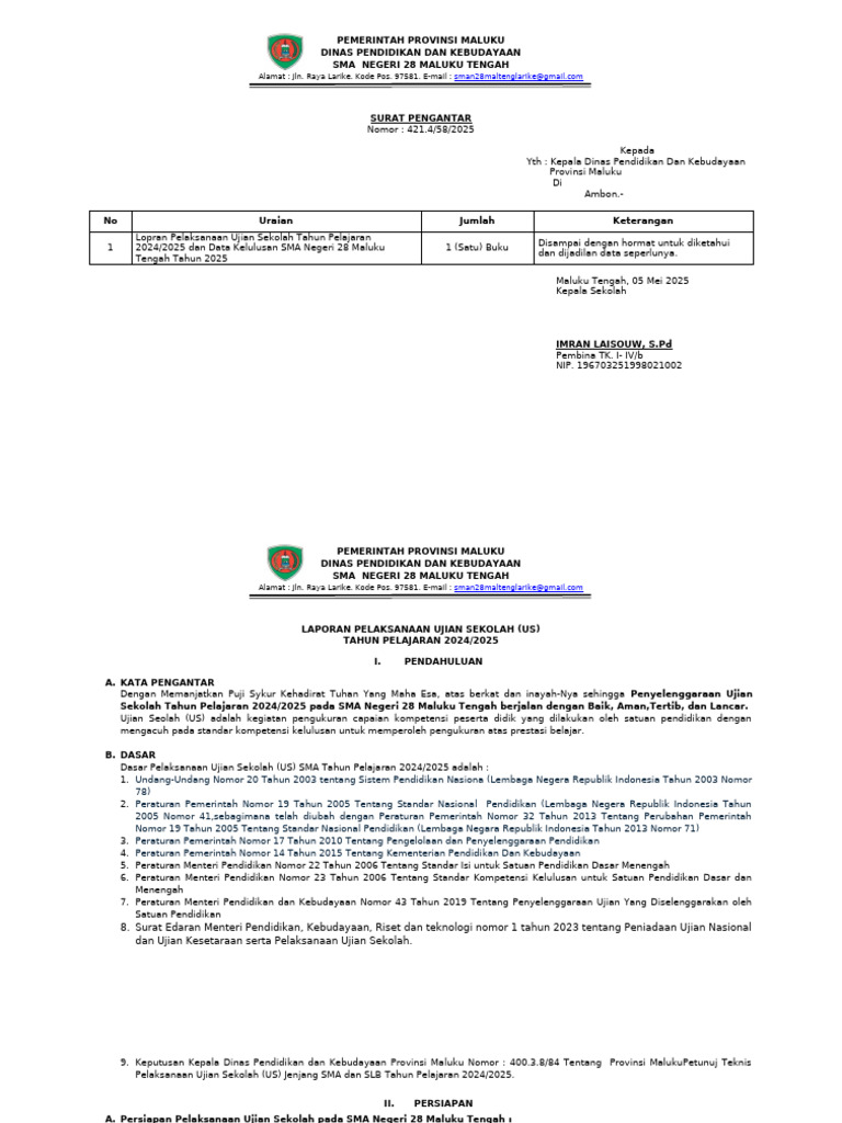 Ternyata Ini Laporan Ujian Sekolah PDF SD Negeri 1 Puunokullo 2026 yang Bikin Syok