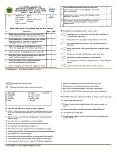 Akhirnya! 7 Soal Ujian Sekolah PLH Kelas 6 PDF Siap Cetak 2026