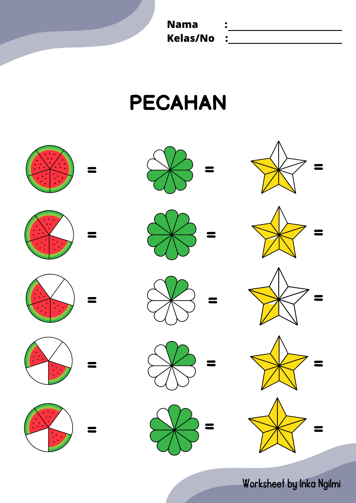 Lkpd Pecahan Desimal Worksheet Riset - Free Word Template