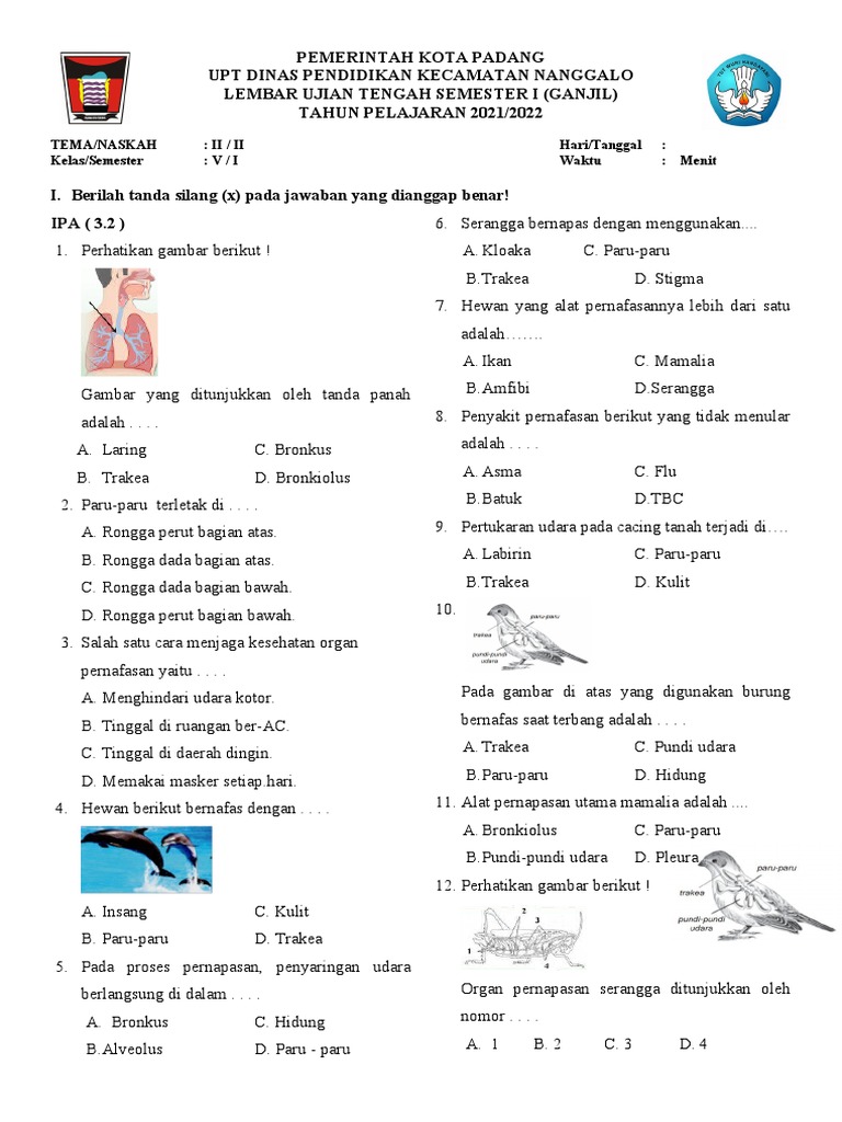 Soal Pts Tema 2 Naskah 2 Sem 1 Kelas 5 PDF Soal Pts Tema 2 Naskah 2 Sem 1 Kelas 5 PDF