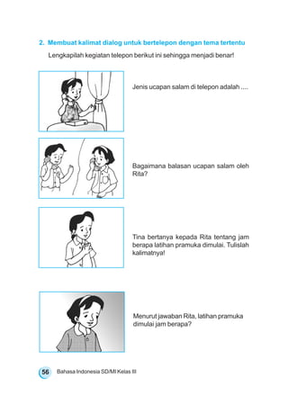 7 Tips Terbukti Latihan Soal Bahasa Indonesia Kelas 3 Cara Bertelepon yang Baik