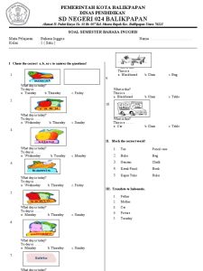 Ternyata Ini Rahasia Free Download Soal-Soal Kelas 3 Semester 2 Tema 5 Siap Cetak untuk Latihan Anak
