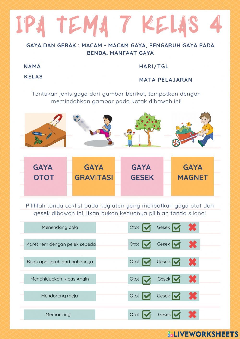gambar soal kelas 4 tema 7 subtema 3