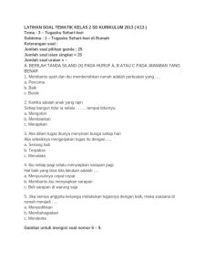 Free Download Soal Tematik Kelas 2 Tema 3 Ternyata Semudah Ini, Wajib Dicoba Sebelum Ulangan
