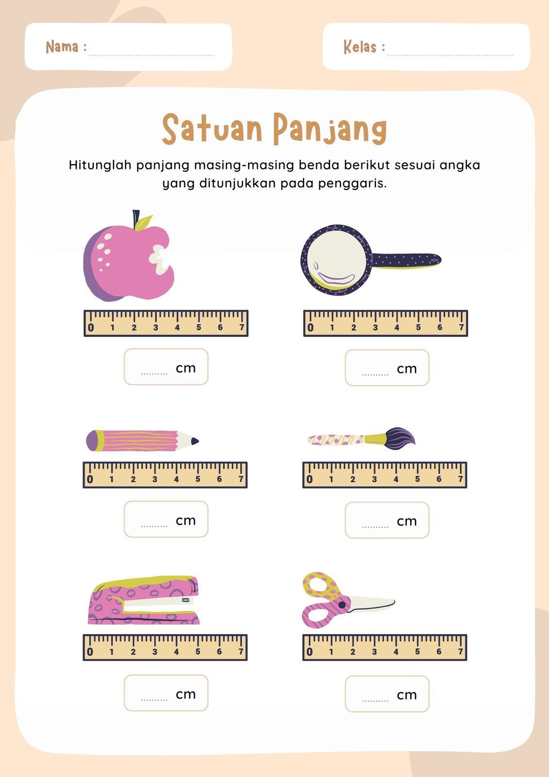 20 Contoh Soal Anak SD untuk Mengukur Satuan Panjang Kelas 2 Nilai OMI Fisika Melejit