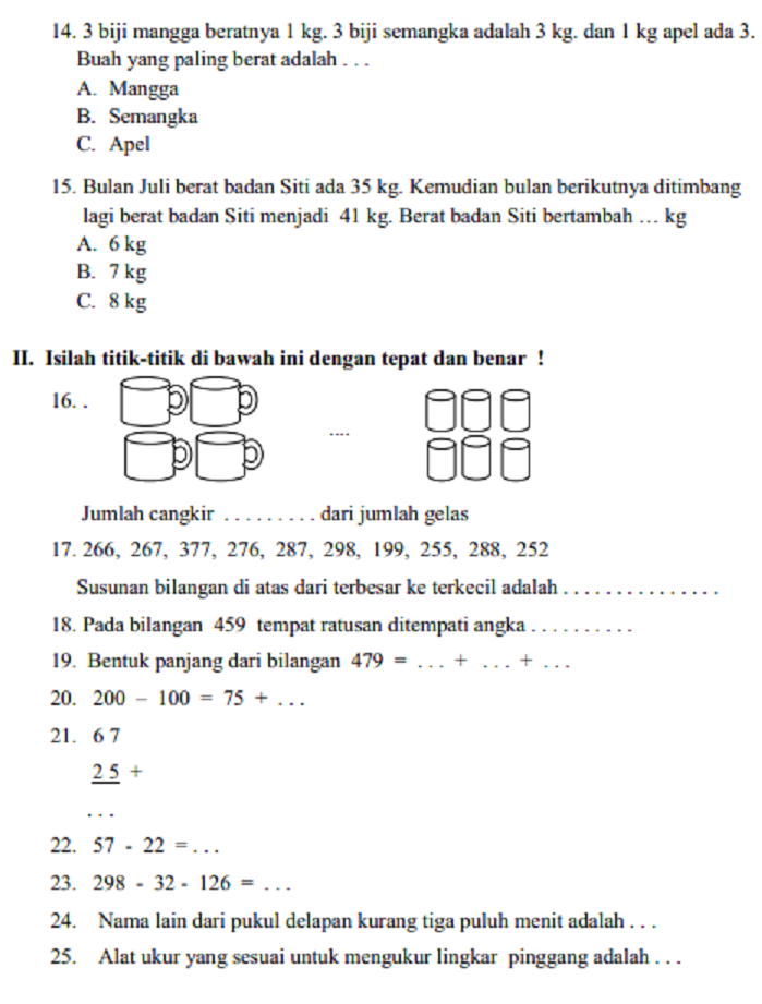 Rahasia Lulus Ujian dengan Soal Tematik 5 Sub 2 Kelas 4 yang Jarang Diketahui