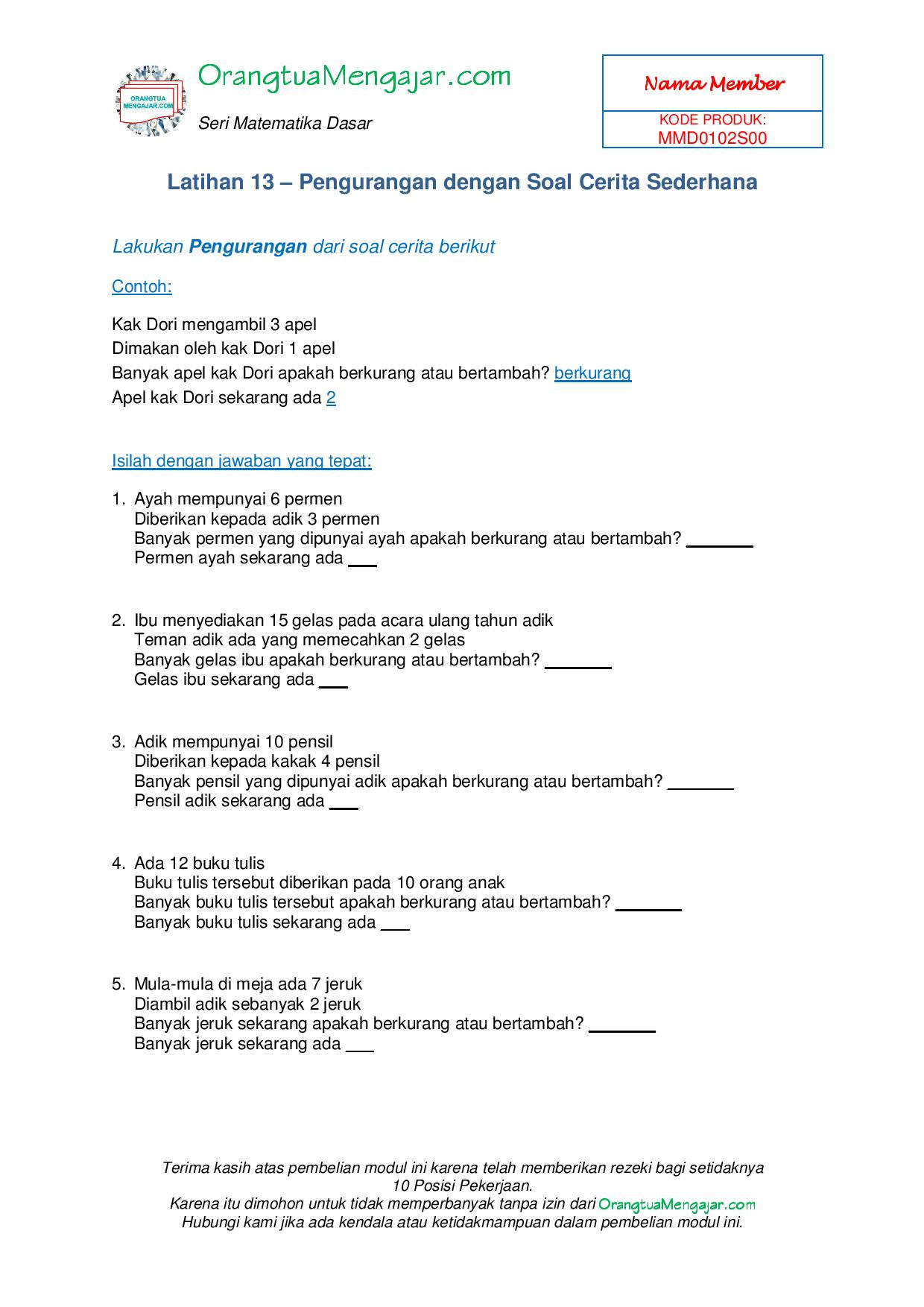 Rahasia Lulus Ujian Materi Soal Bercerita Bahasa Kelas 1 SD Agar Anak Jadi Juara Rahasia Lulus Ujian Materi Soal Bercerita Bahasa Kelas 1 SD Agar Anak Jadi Juara